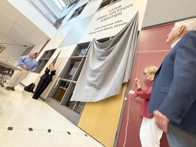 Altoona Area High School renames science commons